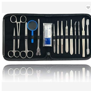 Complete Suture Practice KIT for Medical and Vet Students - Reusable Skin Simulation Silicon PAD 4th GEN with PRE-Cut
