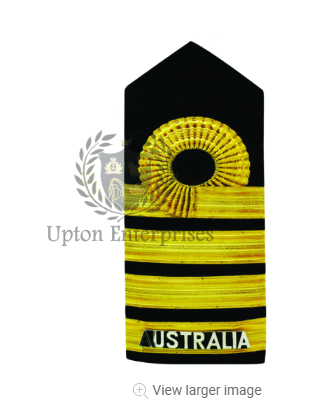 Custom Navy Epaulettes