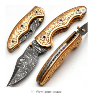 Custom Damascus knife