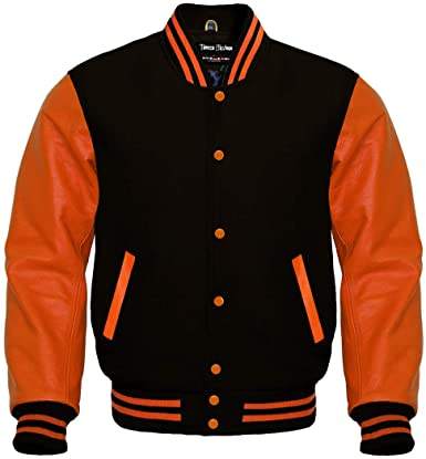 Baseball Jackets Long Sleeves Winter Sports Wear Club Jacket Wool